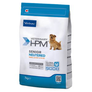 Veterinary HPM Chien Senior Neutered S&toy — 7 kg