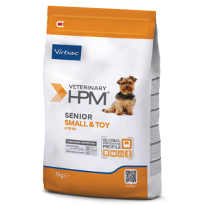 Veterinary HPM Chien Senior S&toy — 7 kg