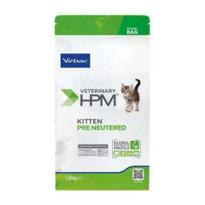 Veterinary HPM Chat Baby Pre Neutered — 1,5 kg