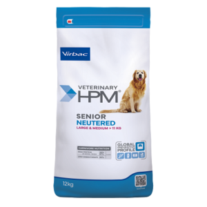 Veterinary HPM Chien Senior Neutered M/l — 12 kg