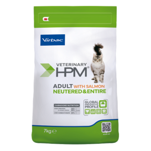 Veterinary HPM Chat Adult Neutered Saumon — 7 kg