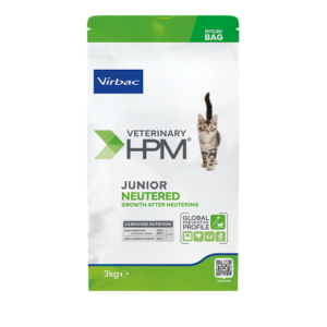 Veterinary HPM Chat Junior Neutered — 3 kg