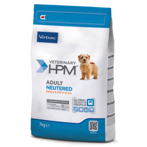 Veterinary HPM Chien Adult Neutered S&toy — 7 kg