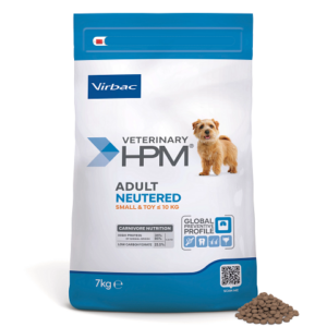 Veterinary HPM Chien Adult Neutered S&toy — 7 kg