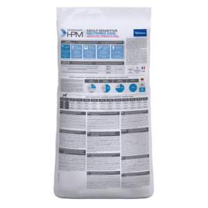 Veterinary HPM Chien Adult Neutered Sensitive Digest L&m — 12 kg