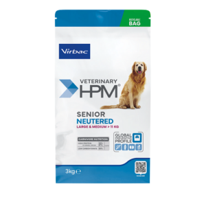 Veterinary HPM Chien Senior Neutered M/l — 3 kg