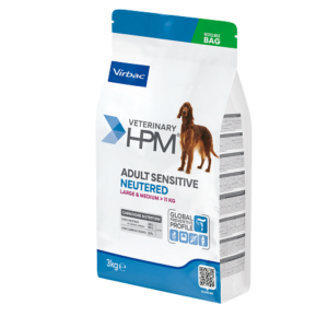 Veterinary HPM Chien Adult Neutered Sensitive Digest L&m — 3 kg