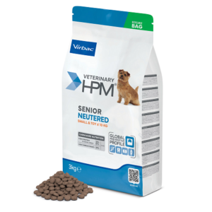 Veterinary HPM Chien Senior Neutered S&toy — 3 kg
