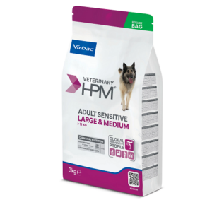 Veterinary HPM Chien Adult Sensitive Digest L&m — 3 kg