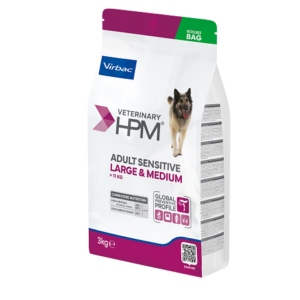 Veterinary HPM Chien Adult Sensitive Digest L&m — 3 kg