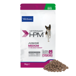 Veterinary HPM Chien Junior Special M — 3 kg