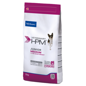 Veterinary HPM Chien Junior Special M — 12 kg